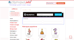 Desktop Screenshot of fr.clipproject.info